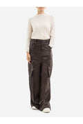 Rick Owens Oversized Technical Cargo Pants — Brown
