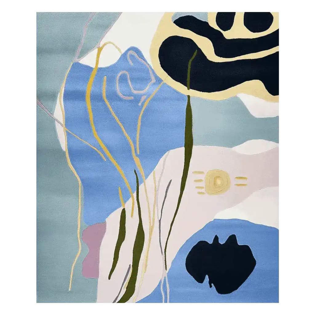 Soft Echo Garden Hand Tufted Rug