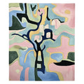 Soft Form Abstraction Hand Tufted Rug