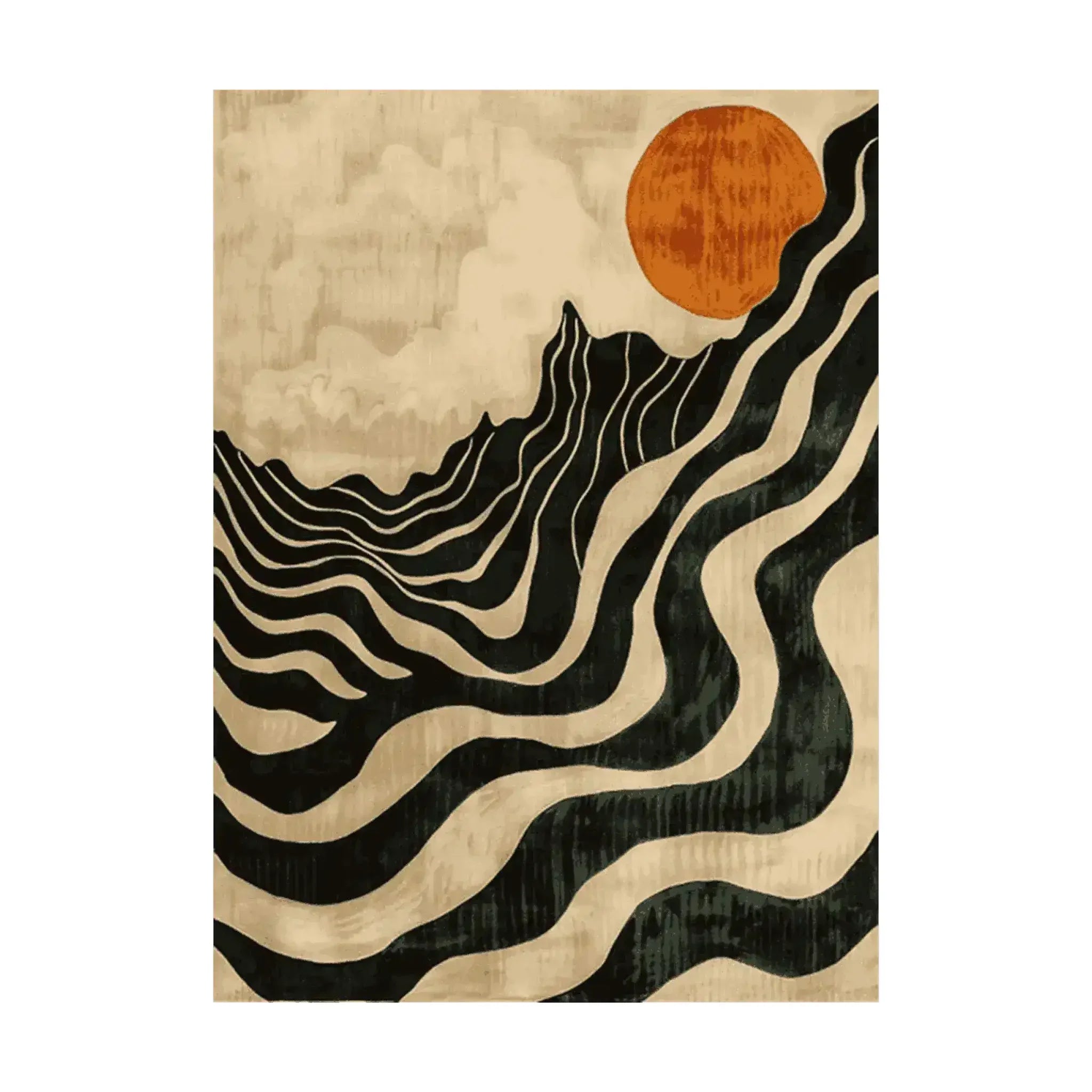 Solar Symphony Hand Tufted Rug