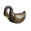 Solid Brass Duck Astray Candle Holder