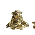 Solid Brass Yoga Monkey Figurine