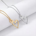 Kids Heart Necklace - Vermeil