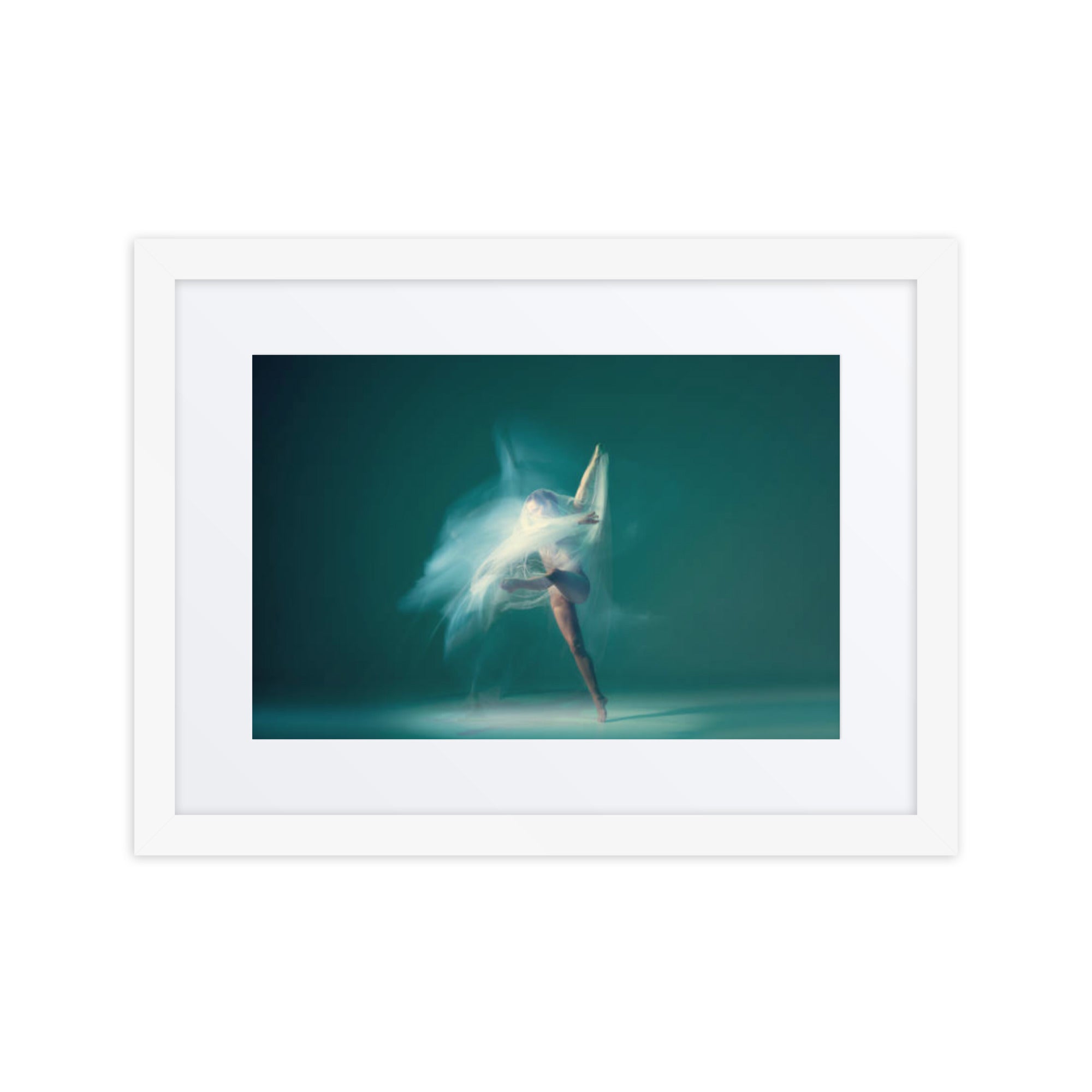 Spectral Motion | Dance-Art Framed Poster #19 (17.5" H x 21.5" W)