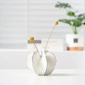 Sper Hand made White Ceramic Vase