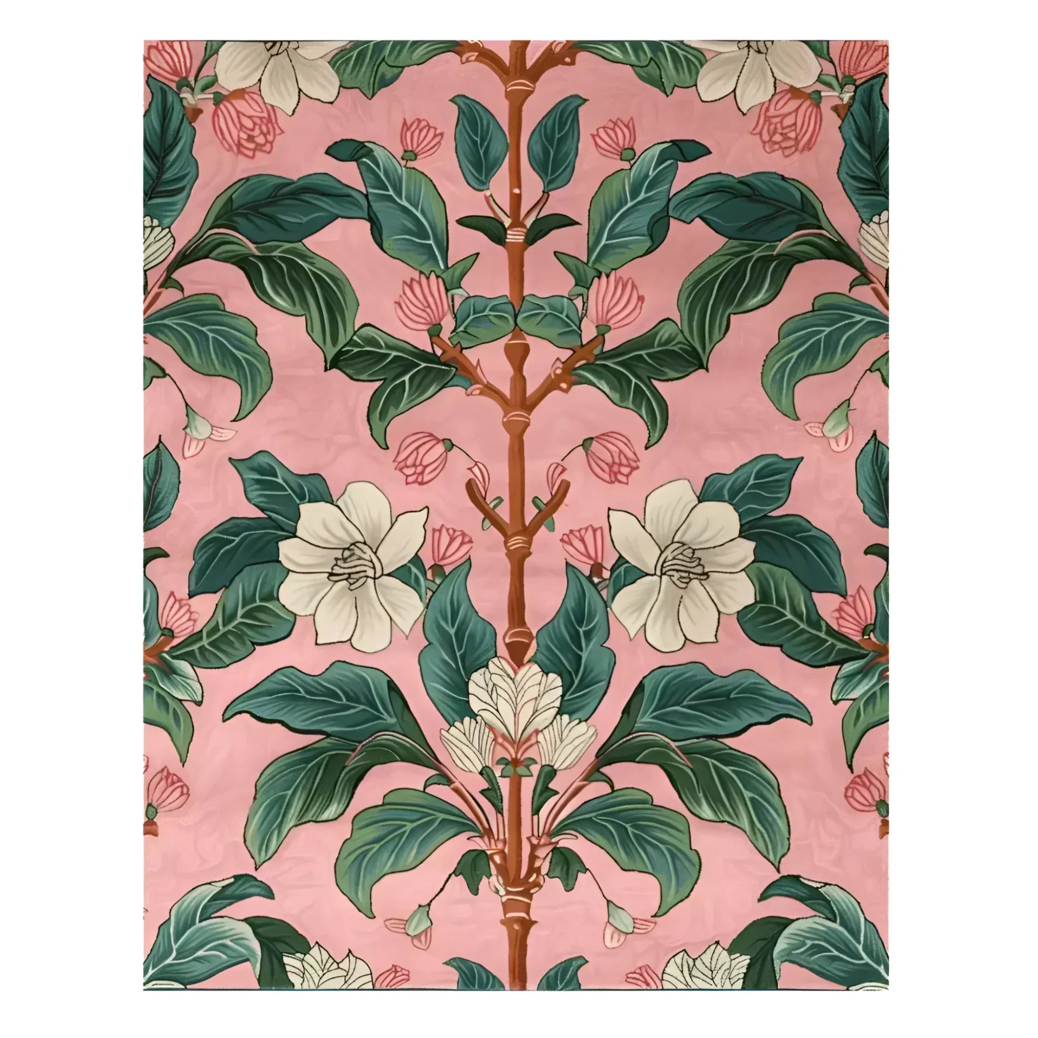 Spring Garden Petals Hand Tufted Rug