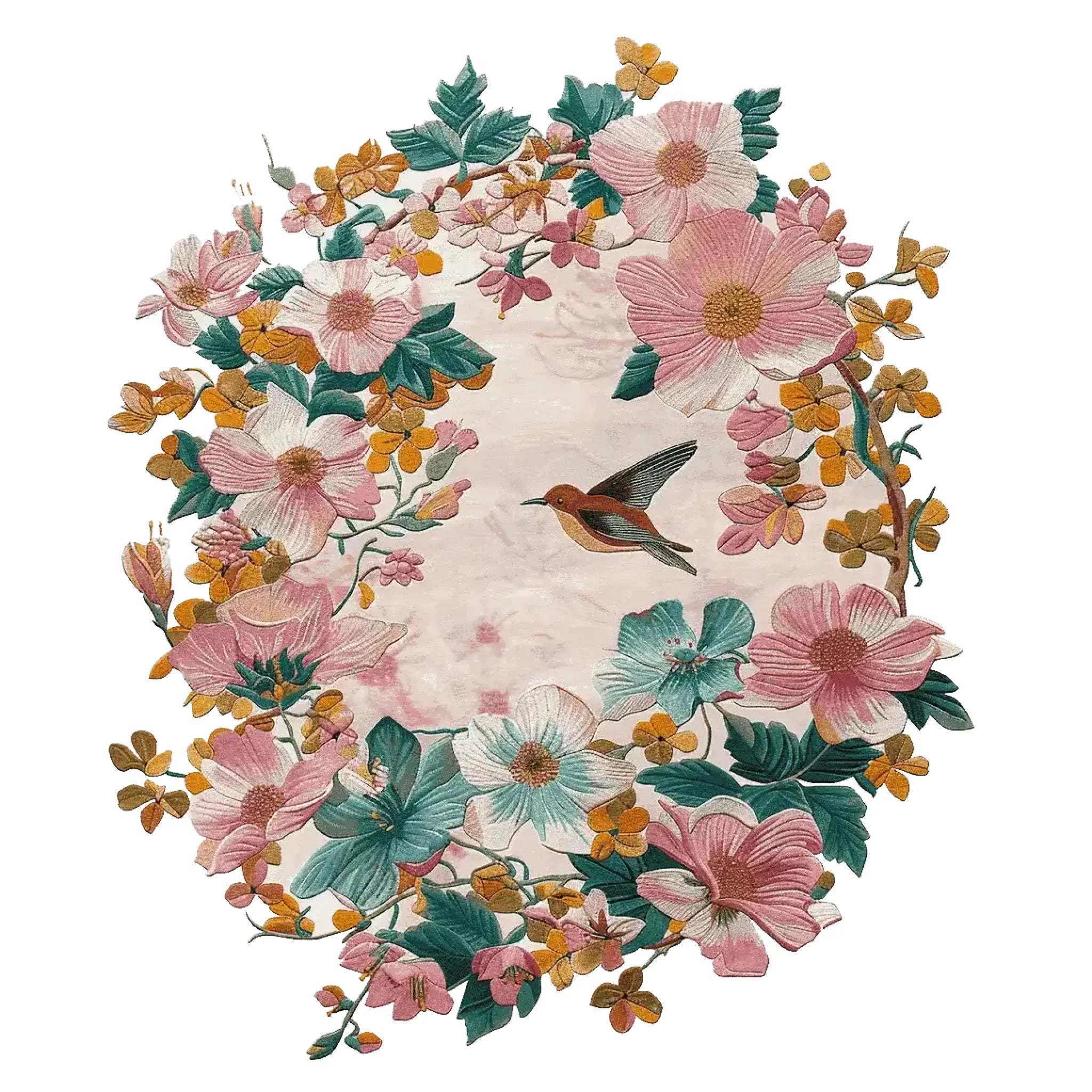 Spring Meadow Charm Hand Tufted Rug
