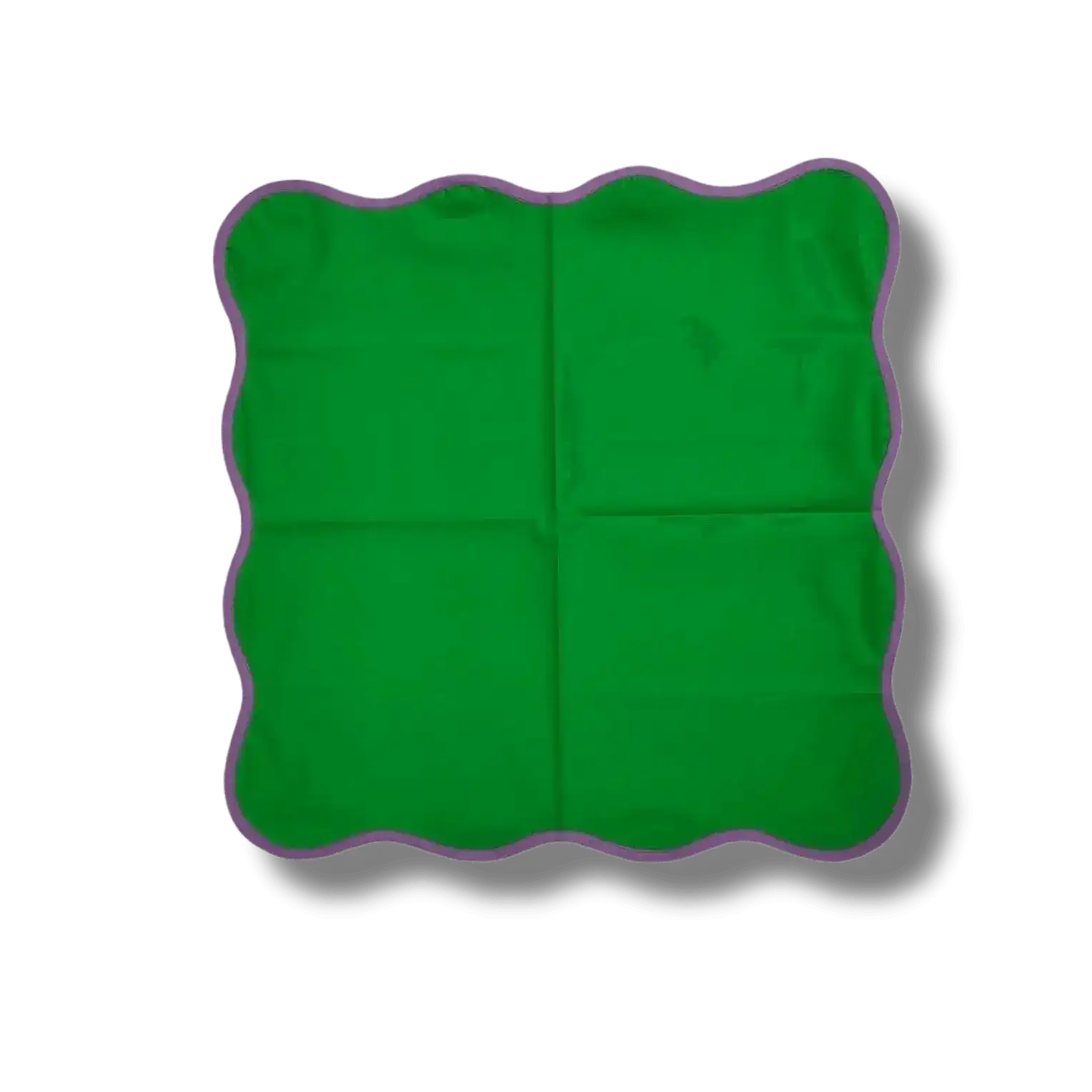 Square Scalloped Cotton Napkins