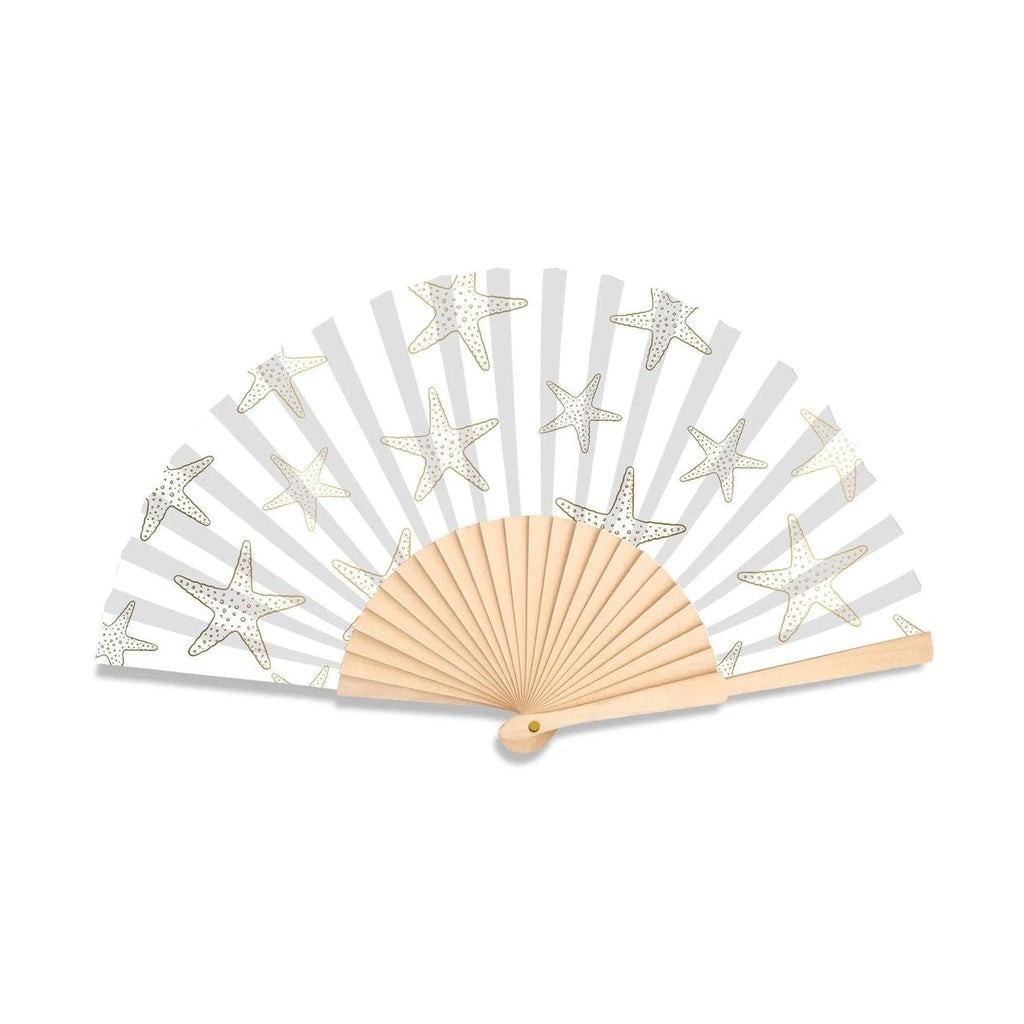 Starfish Metallic 23cm fan