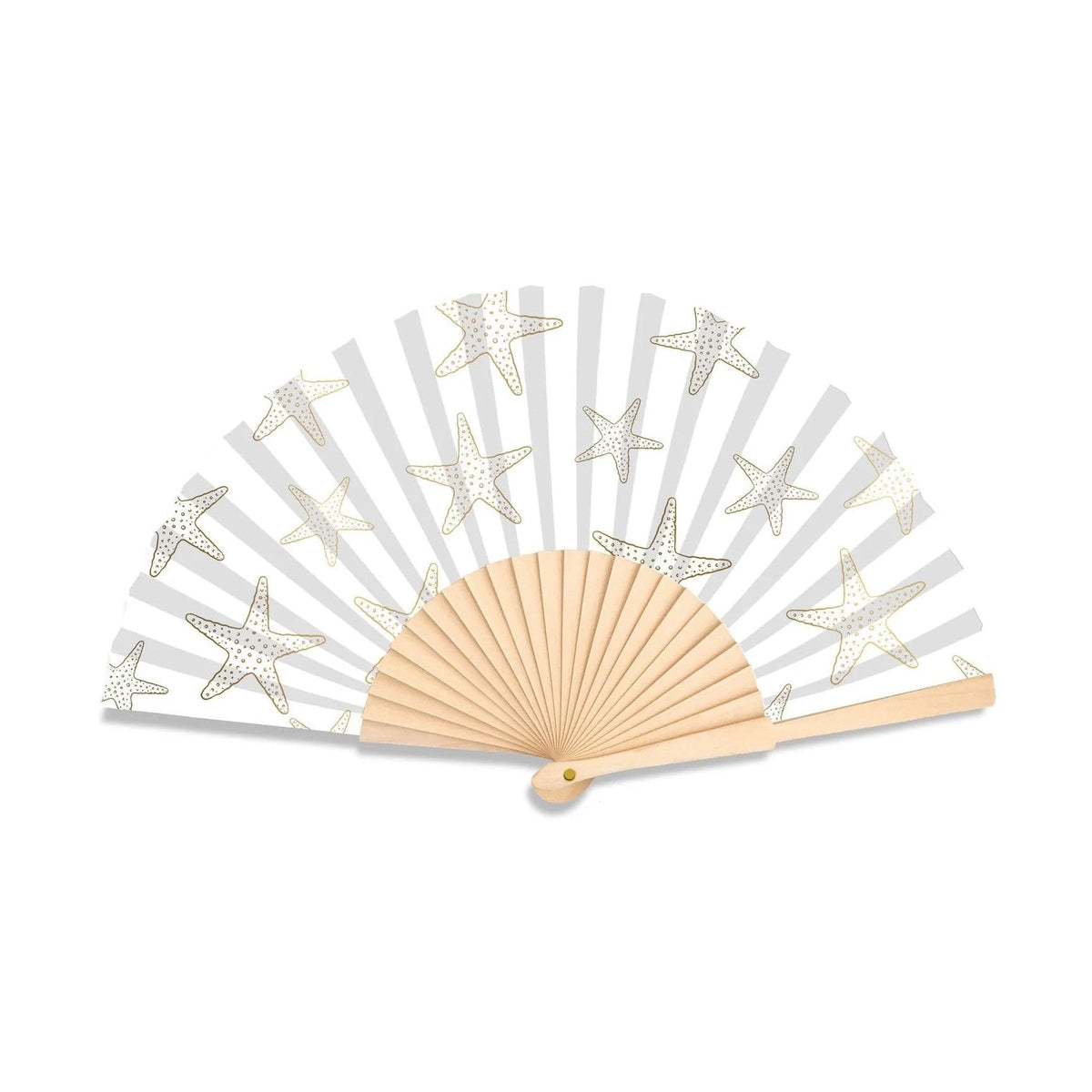 Starfish Metallic 23cm fan