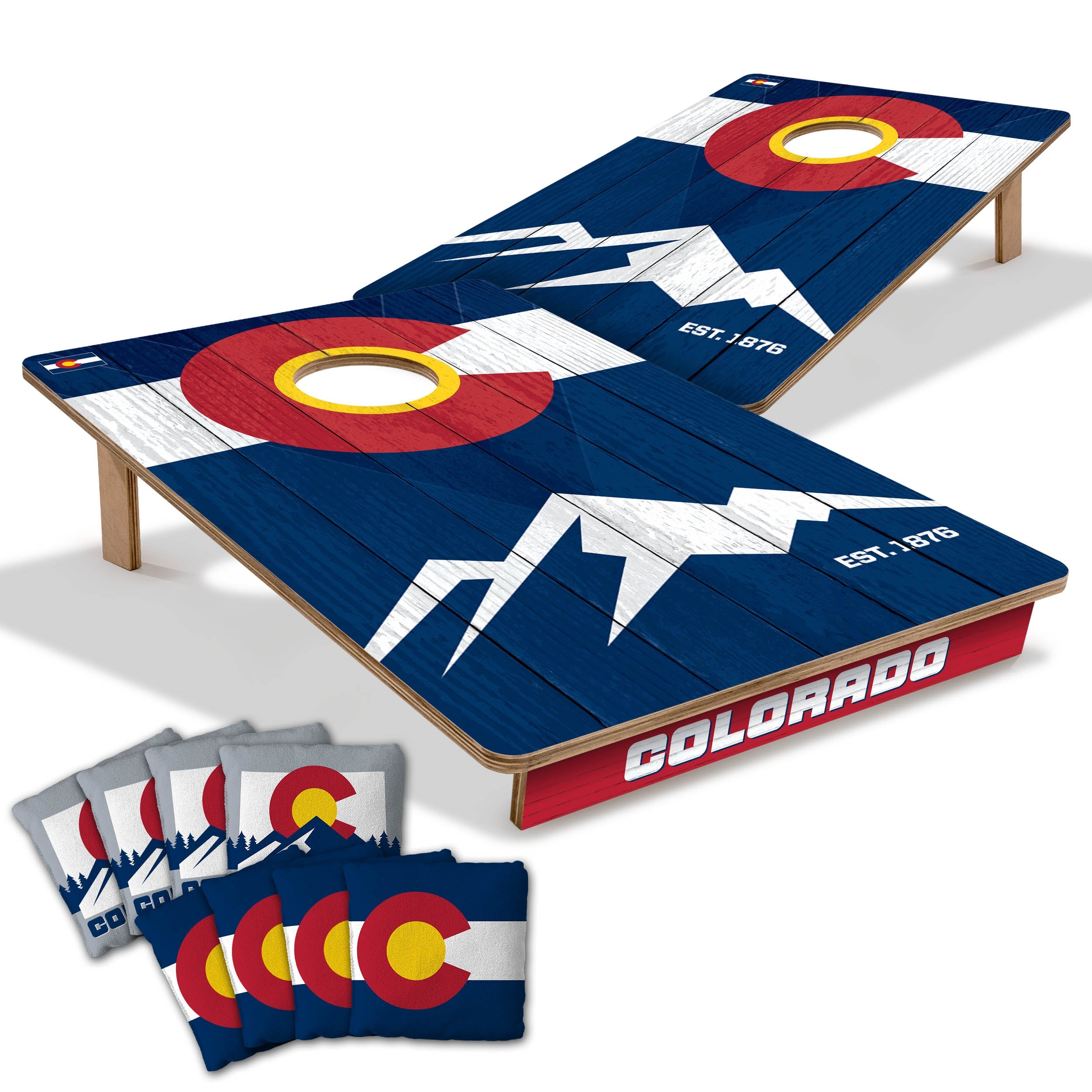 State of Colorado Flag 2x3 Cornhole Boards