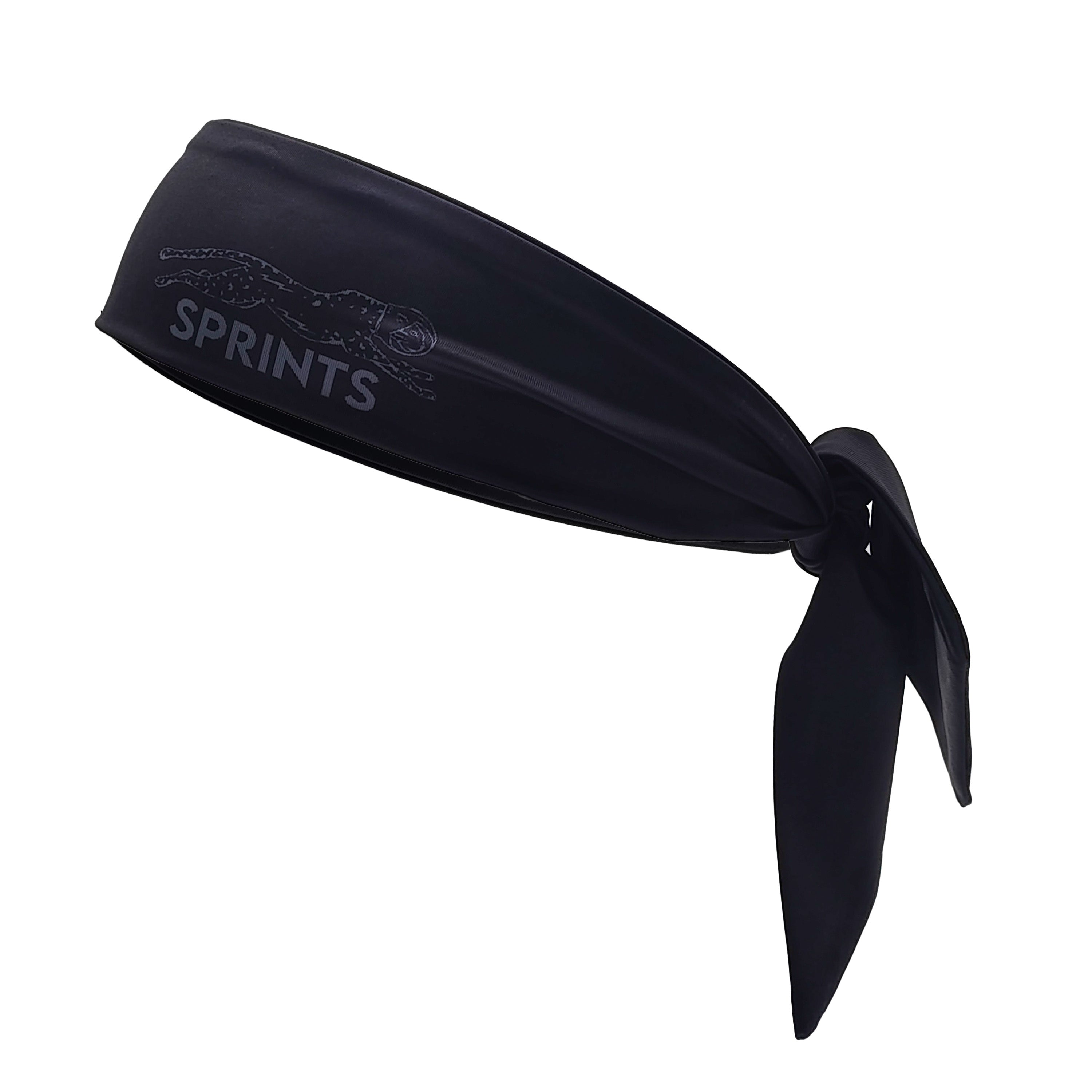 Sprints Stealth Black Headband (Unisex)