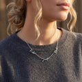 Personalised Triple Name Necklace - Sterling Silver / Style 1