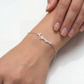 Personalised Arabic Name Bracelet - Sterling Silver / Style 2