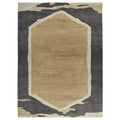 Stone Dune Border Hand Tufted Rug