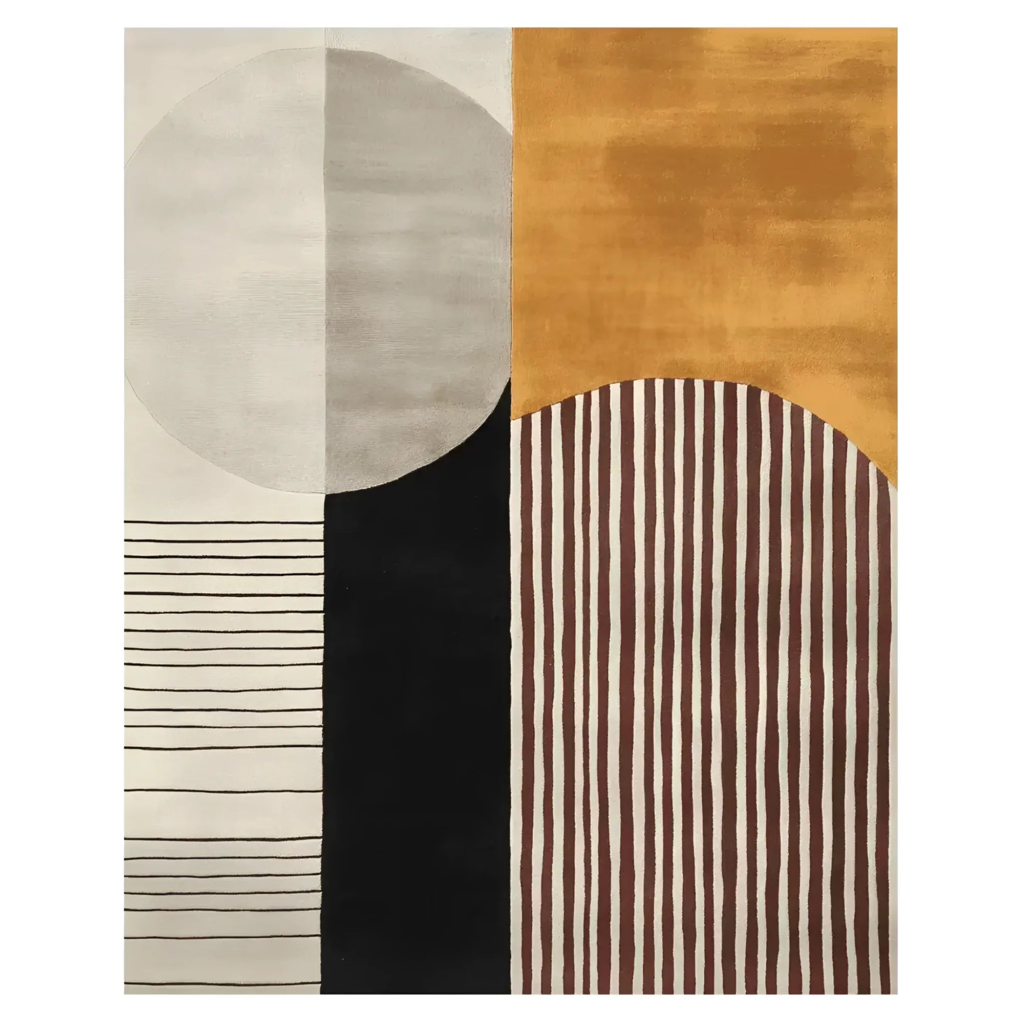 Stripe Harmony Hand Tufted Rug