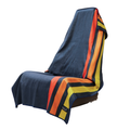 Sprints Racing Stripes Car Seat Cover Towel w/ Snaps