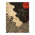 Striped Sunset Hand Tufted Rug 