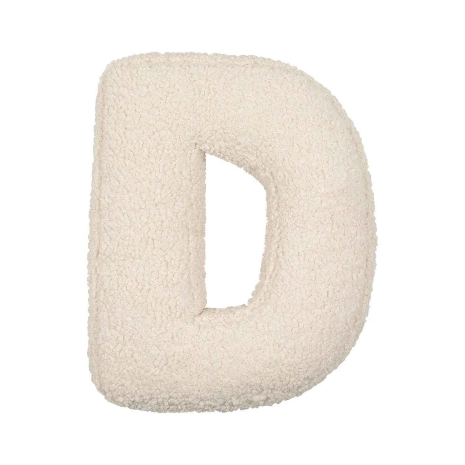 Cojín Letra Inicial Bouclé: Personaliza tu Espacio con Estilo