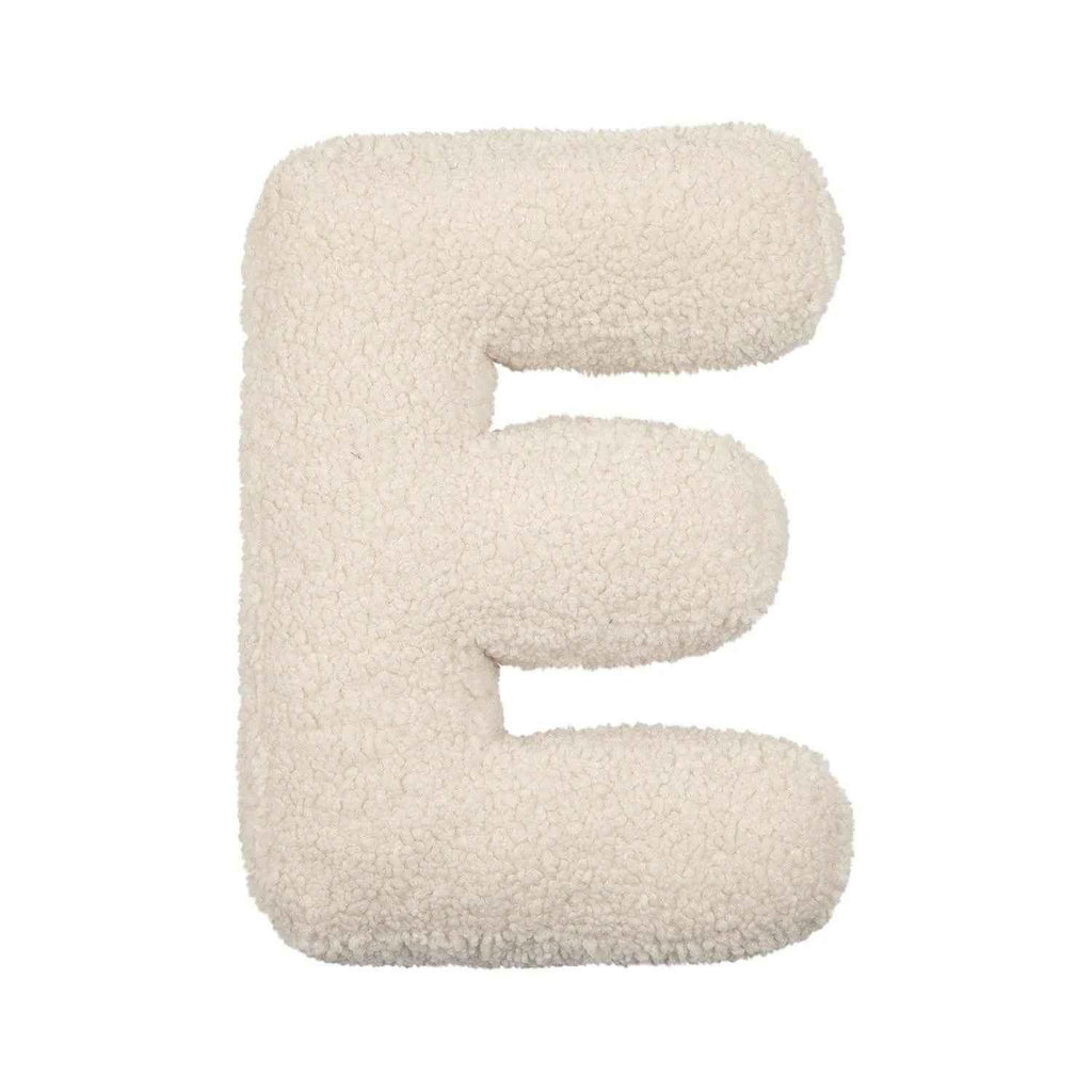 Cojín Letra Inicial Bouclé: Personaliza tu Espacio con Estilo