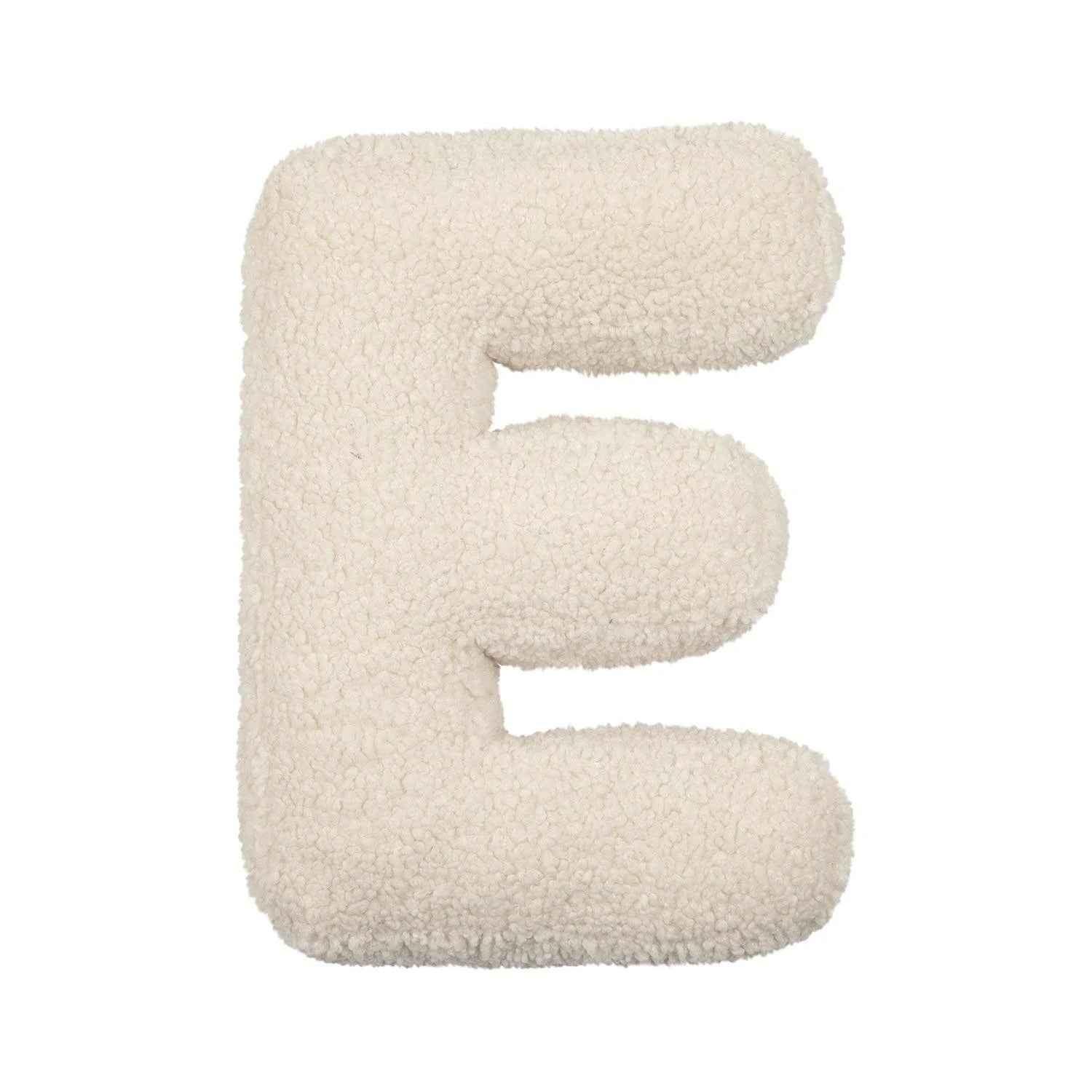 Cojín Letra Inicial Bouclé: Personaliza tu Espacio con Estilo