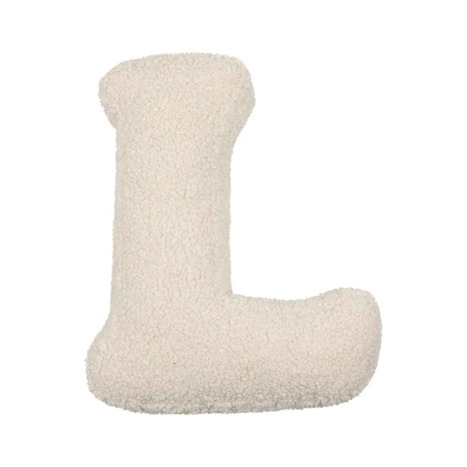 Cojín Letra Inicial Bouclé: Personaliza tu Espacio con Estilo