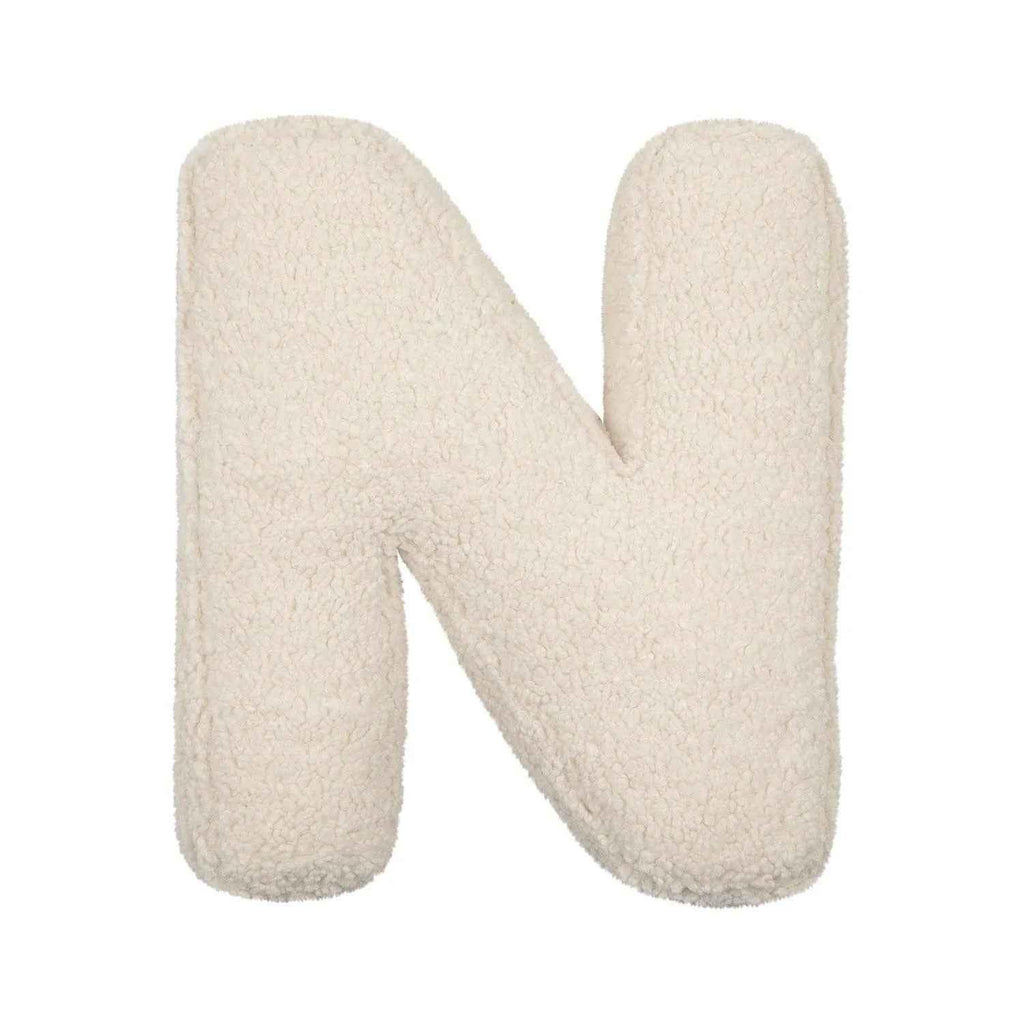 Cojín Letra Inicial Bouclé: Personaliza tu Espacio con Estilo