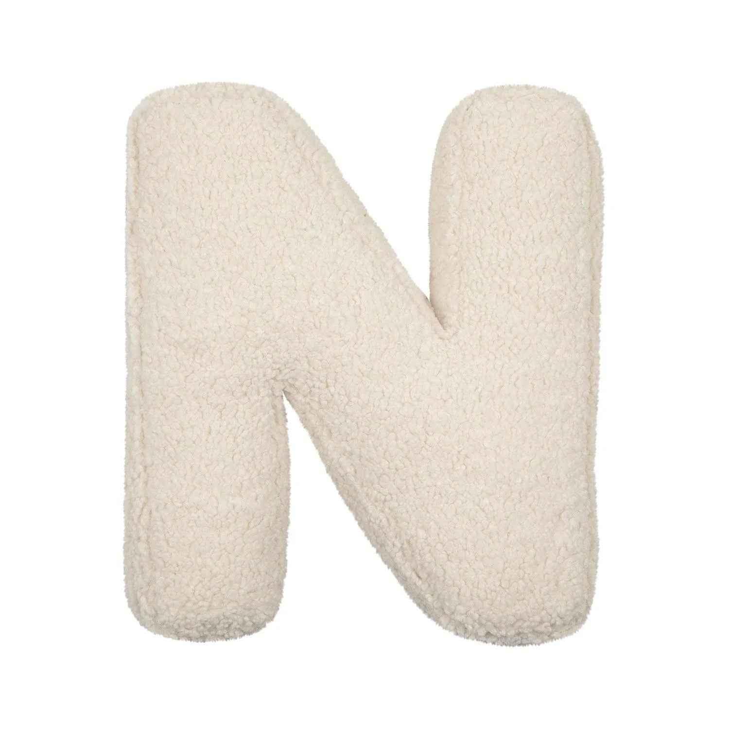 Cojín Letra Inicial Bouclé: Personaliza tu Espacio con Estilo