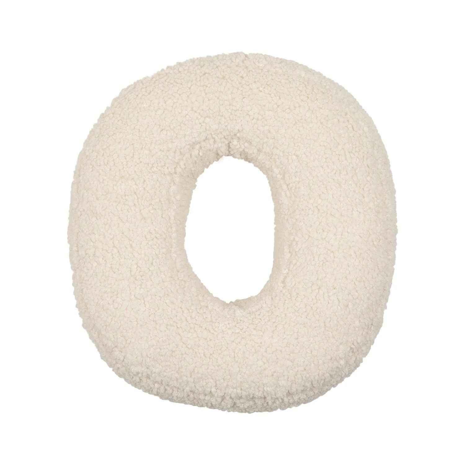 Cojín Letra Inicial Bouclé: Personaliza tu Espacio con Estilo