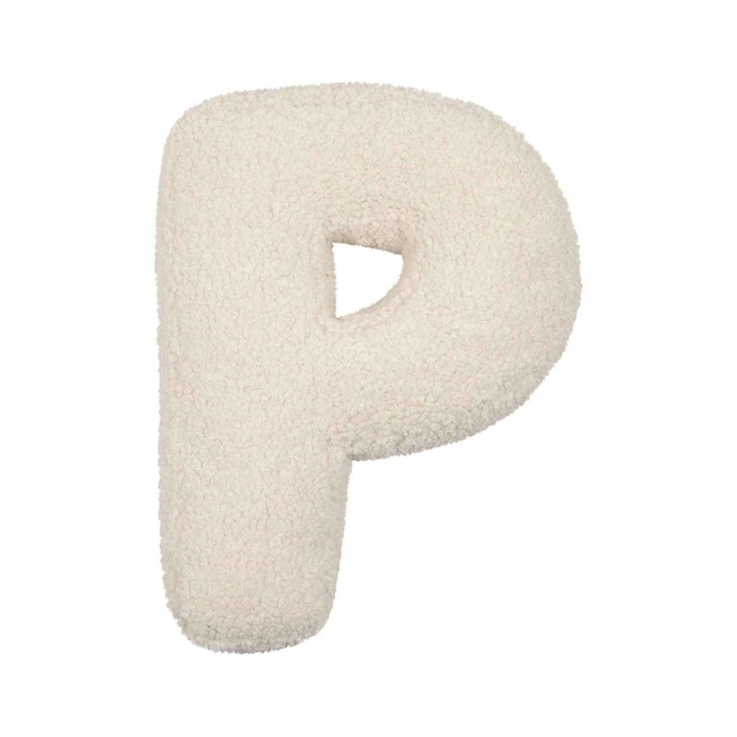 Cojín Letra Inicial Bouclé: Personaliza tu Espacio con Estilo