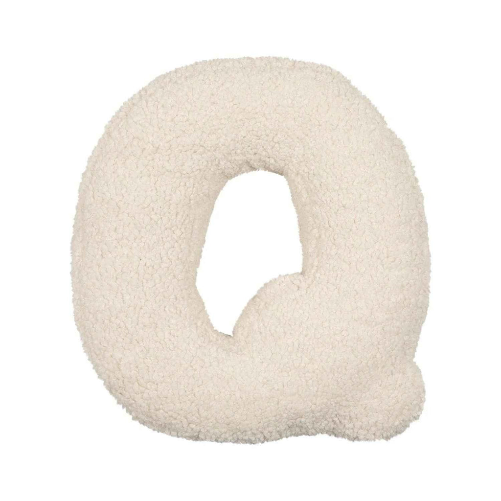 Cojín Letra Inicial Bouclé: Personaliza tu Espacio con Estilo