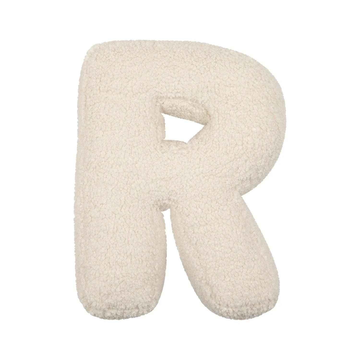 Cojín Letra Inicial Bouclé: Personaliza tu Espacio con Estilo