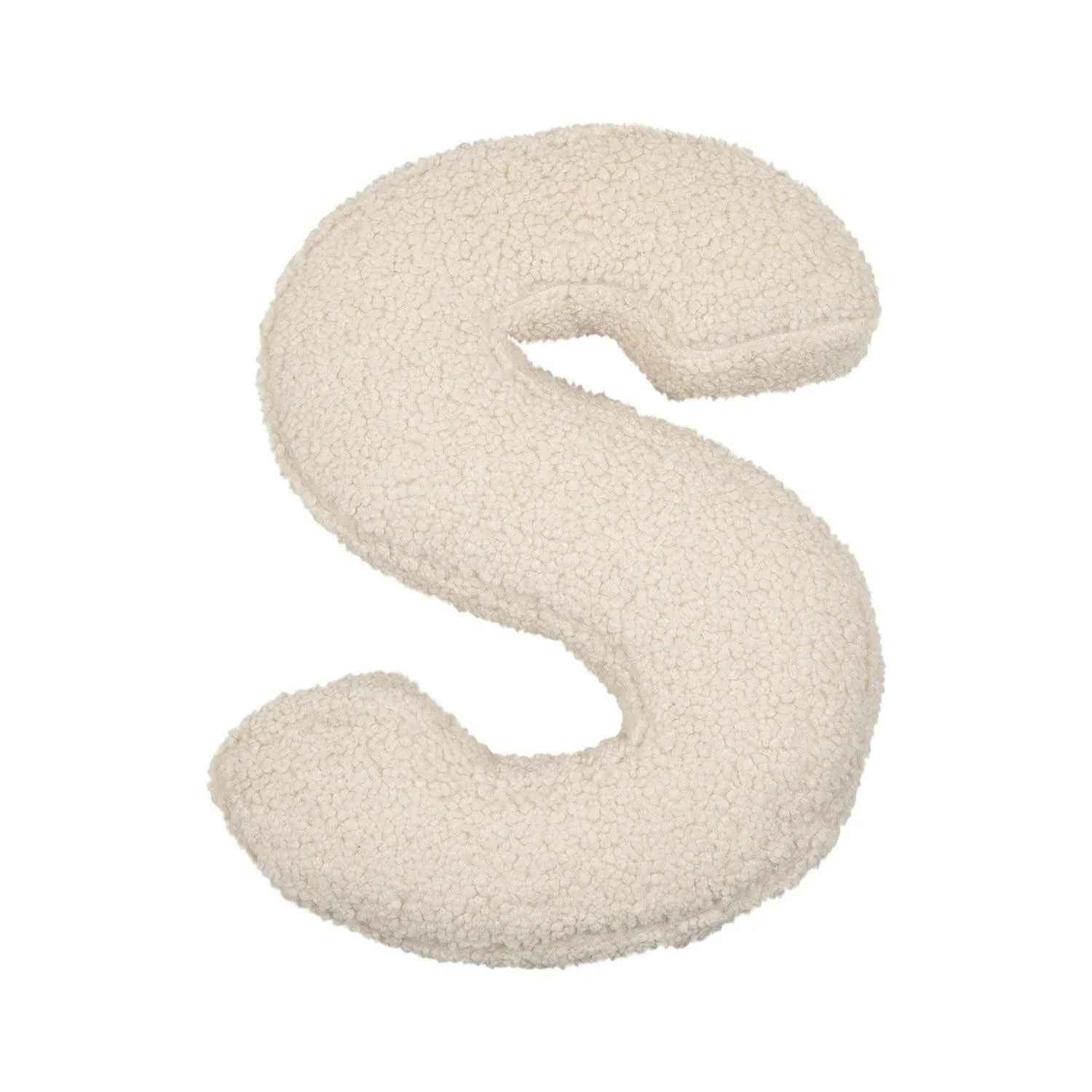 Cojín Letra Inicial Bouclé: Personaliza tu Espacio con Estilo