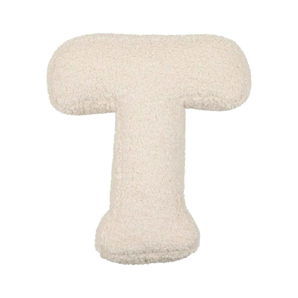 Cojín Letra Inicial Bouclé: Personaliza tu Espacio con Estilo