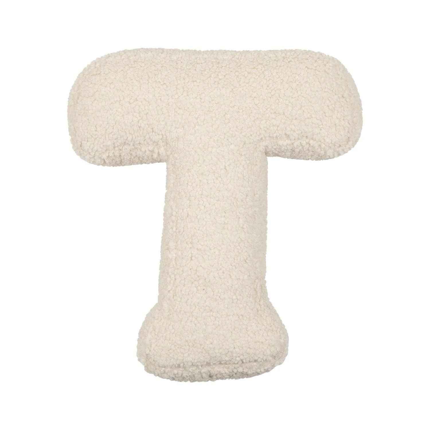 Cojín Letra Inicial Bouclé: Personaliza tu Espacio con Estilo