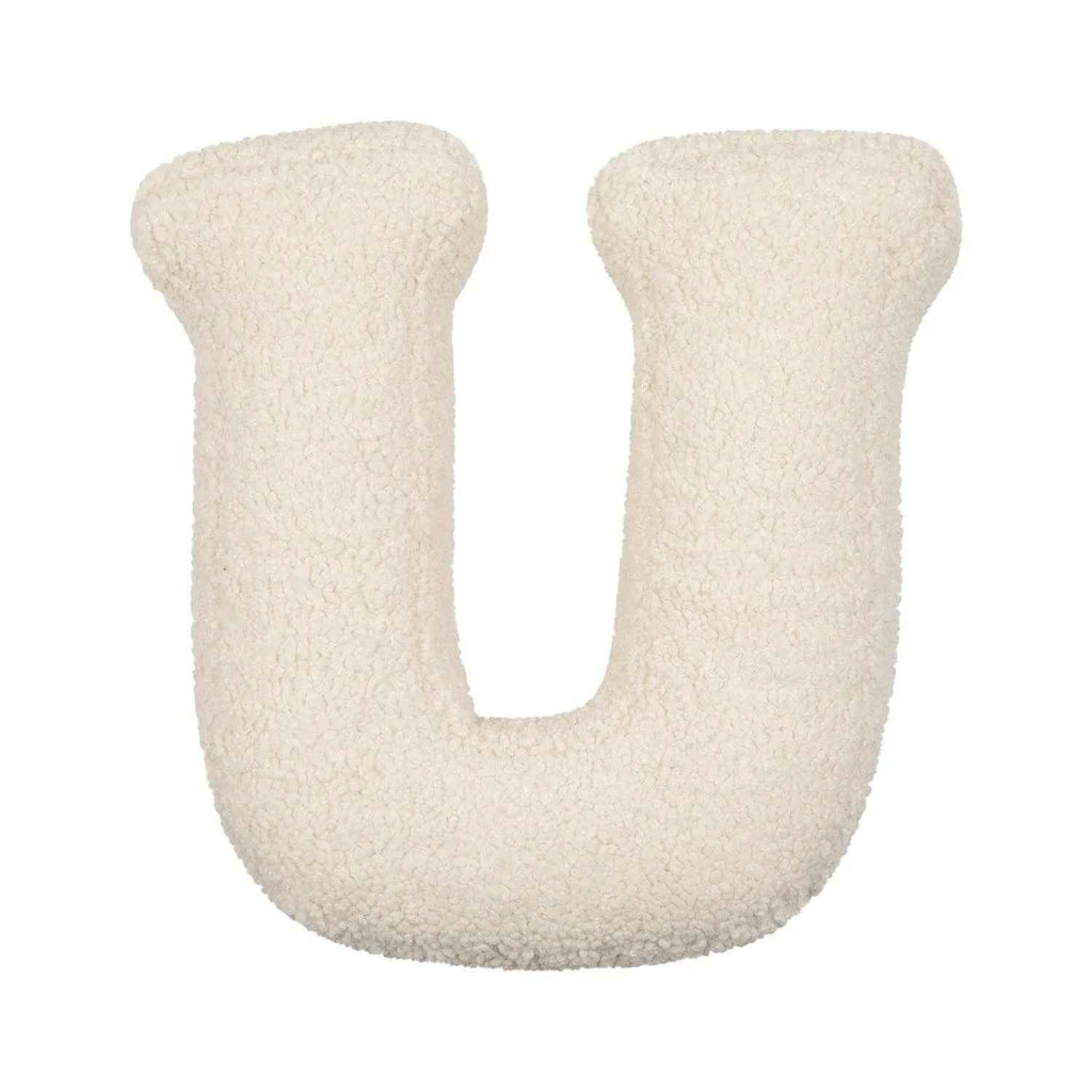 Cojín Letra Inicial Bouclé: Personaliza tu Espacio con Estilo