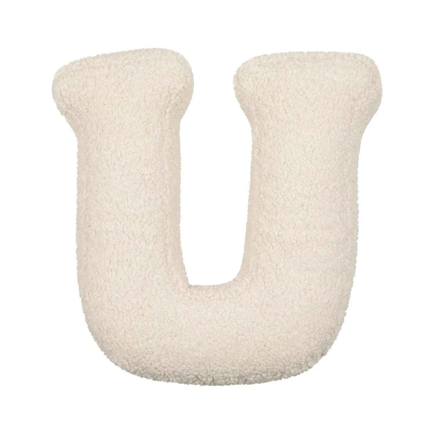 Cojín Letra Inicial Bouclé: Personaliza tu Espacio con Estilo