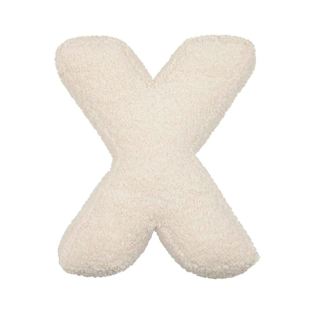 Cojín Letra Inicial Bouclé: Personaliza tu Espacio con Estilo