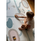 Alfombra Vinílica Mod. CITY Infantil 120x160 - Decorativa Sueños de Cigüeña