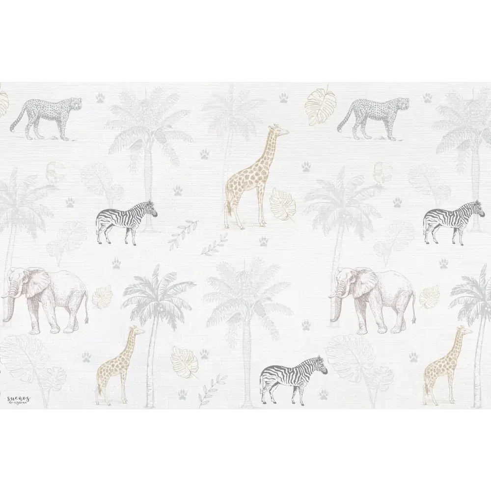 Alfombra Vinilica 120x160 Mod. JUNGLE