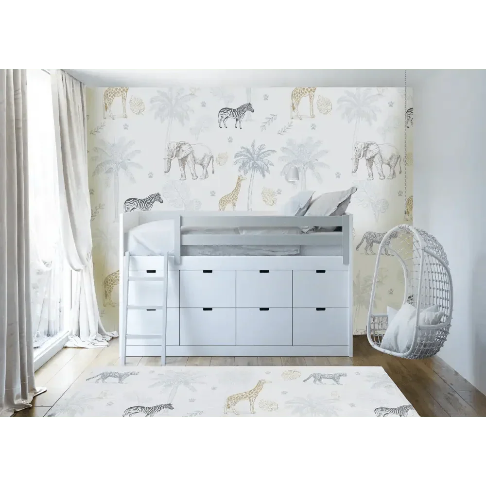 Alfombra Vinilica 120x160 Mod. JUNGLE