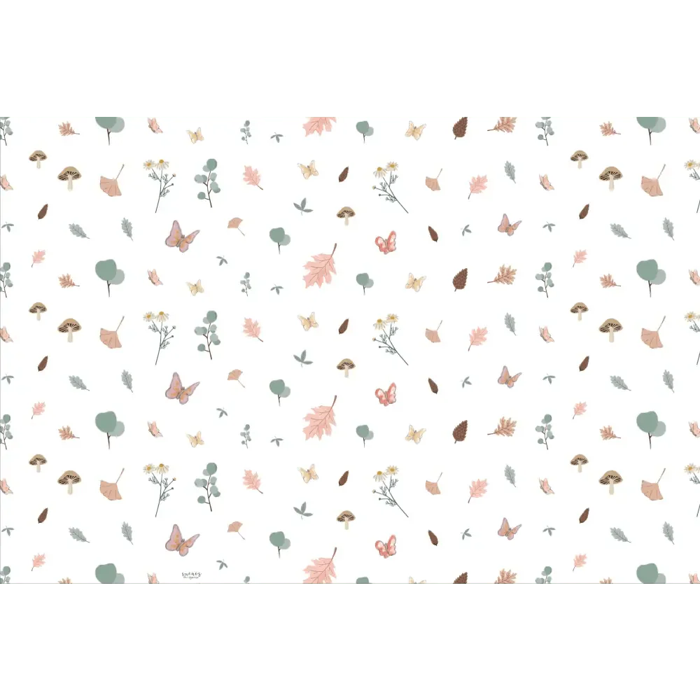 Alfombra Vinilica 120x160 SDC FLOWERS