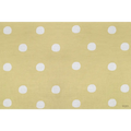 Alfombra Vinilica 120x160 Mod. DOTS MOSTAZA