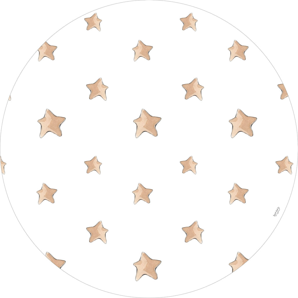 Alfombra Vinilica STARS 95cm diametro