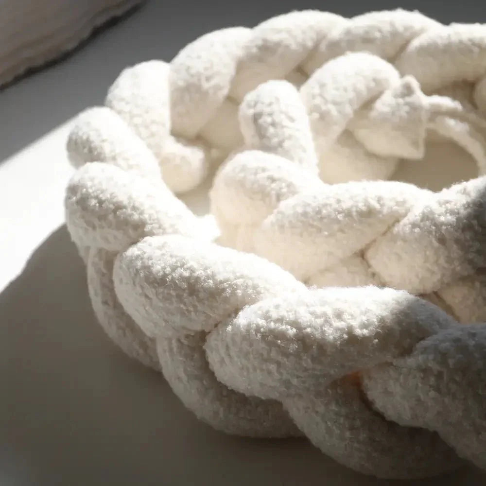 Trenza Protectora BLANCA para Cuna y Cama 200cm