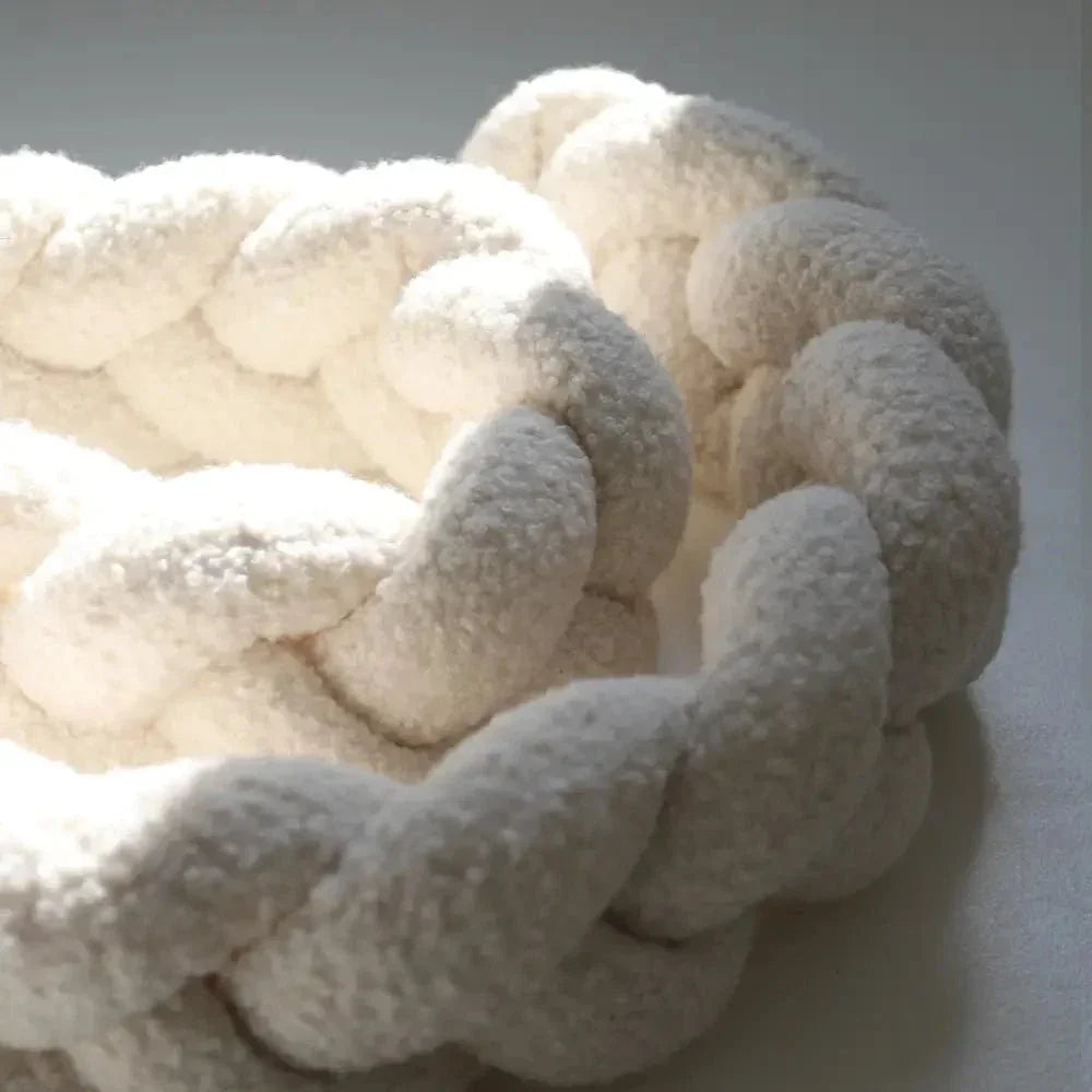 Trenza Protectora BLANCA para Cuna y Cama 200cm