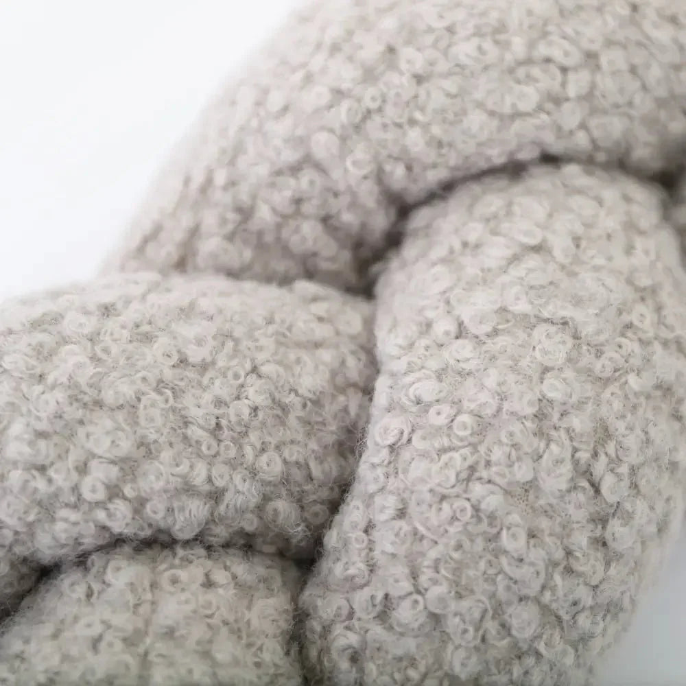 TRENZA PROTECTORA CAPAZO de COCHECITO | Bouclé Gris