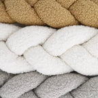 Braided Cot Protector 200cm BOUCLE STONE