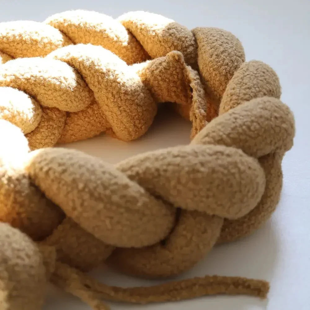 TRENZA PROTECTORA CAPAZO de COCHECITO | Bouclé Toffee