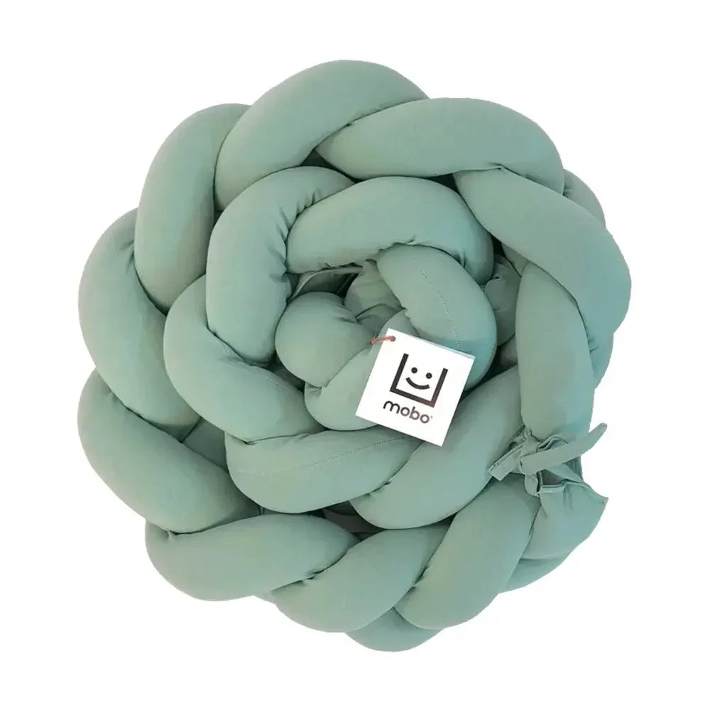Trenza Protector de Cuna 210cm MENTA